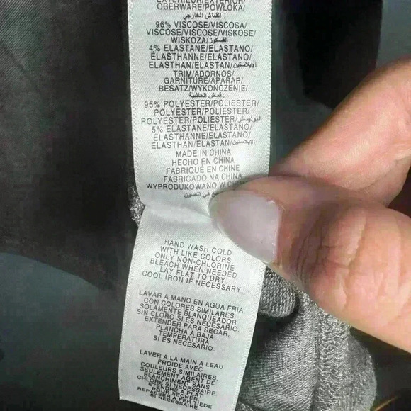 Jones New York Grey & Black Open Front Cardigan Size XS - Picture 8 of 8